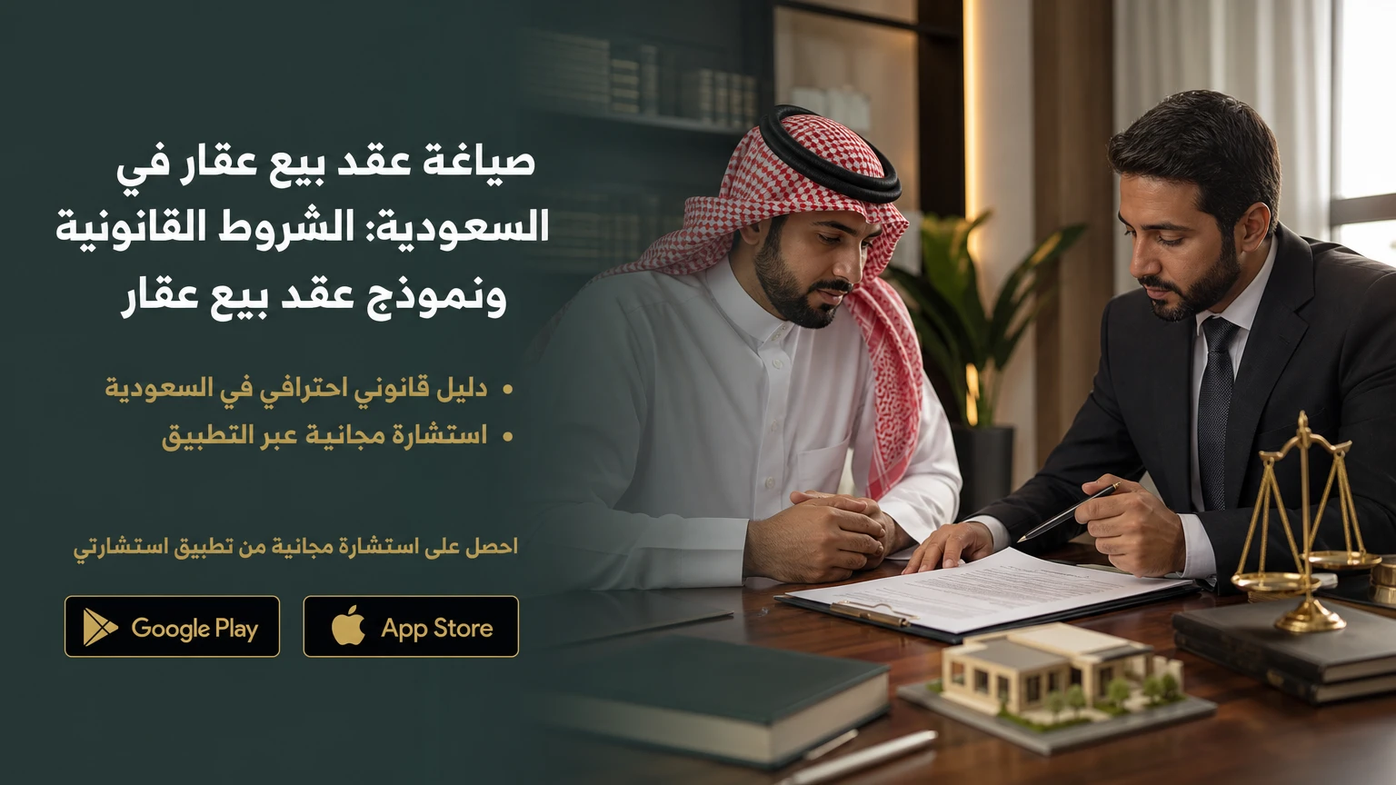 صياغة عقد بيع عقار في السعودية: الشروط القانونية ونموذج عقد بيع عقار