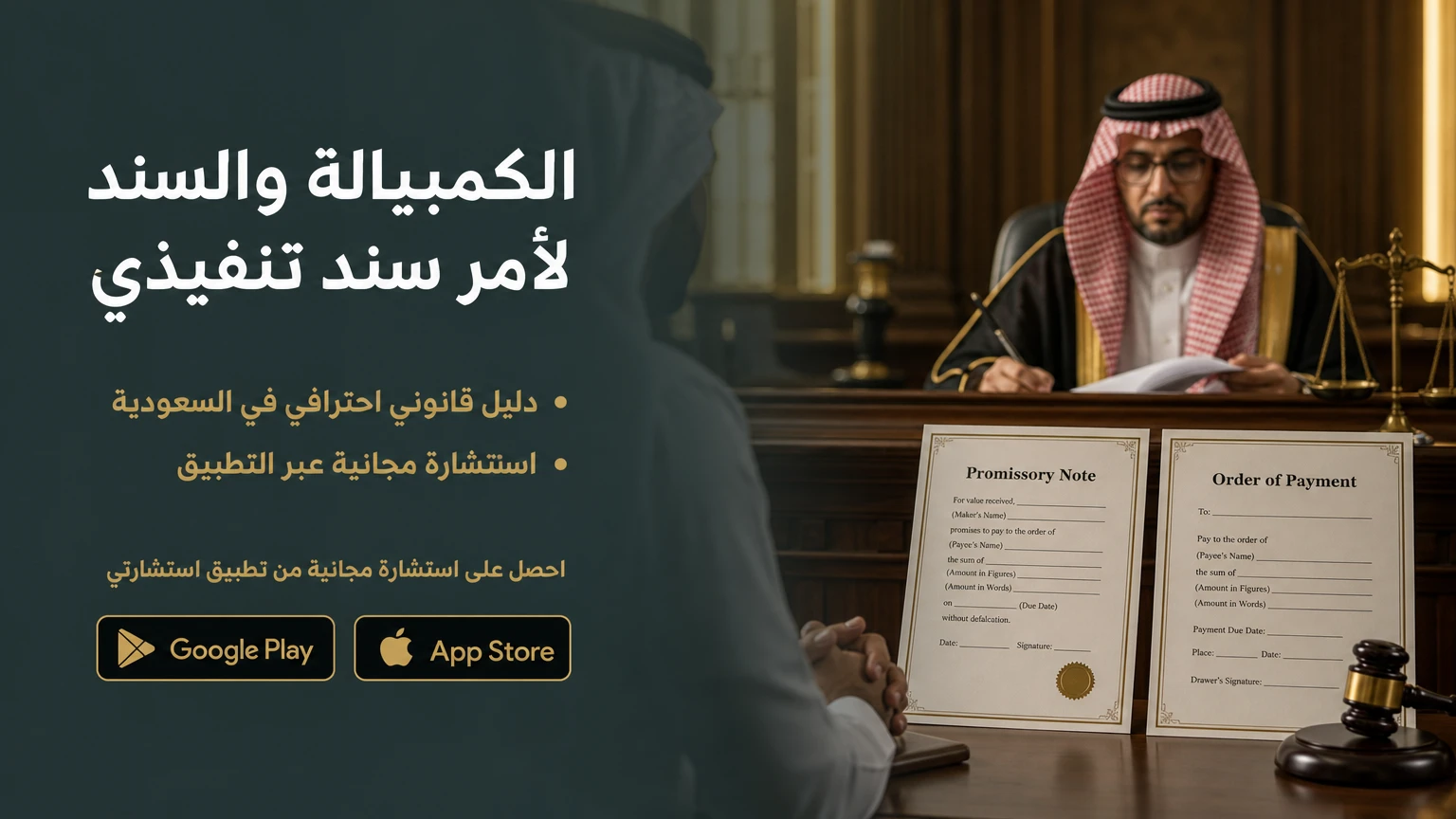 الكمبيالة والسند لأمر سند تنفيذي