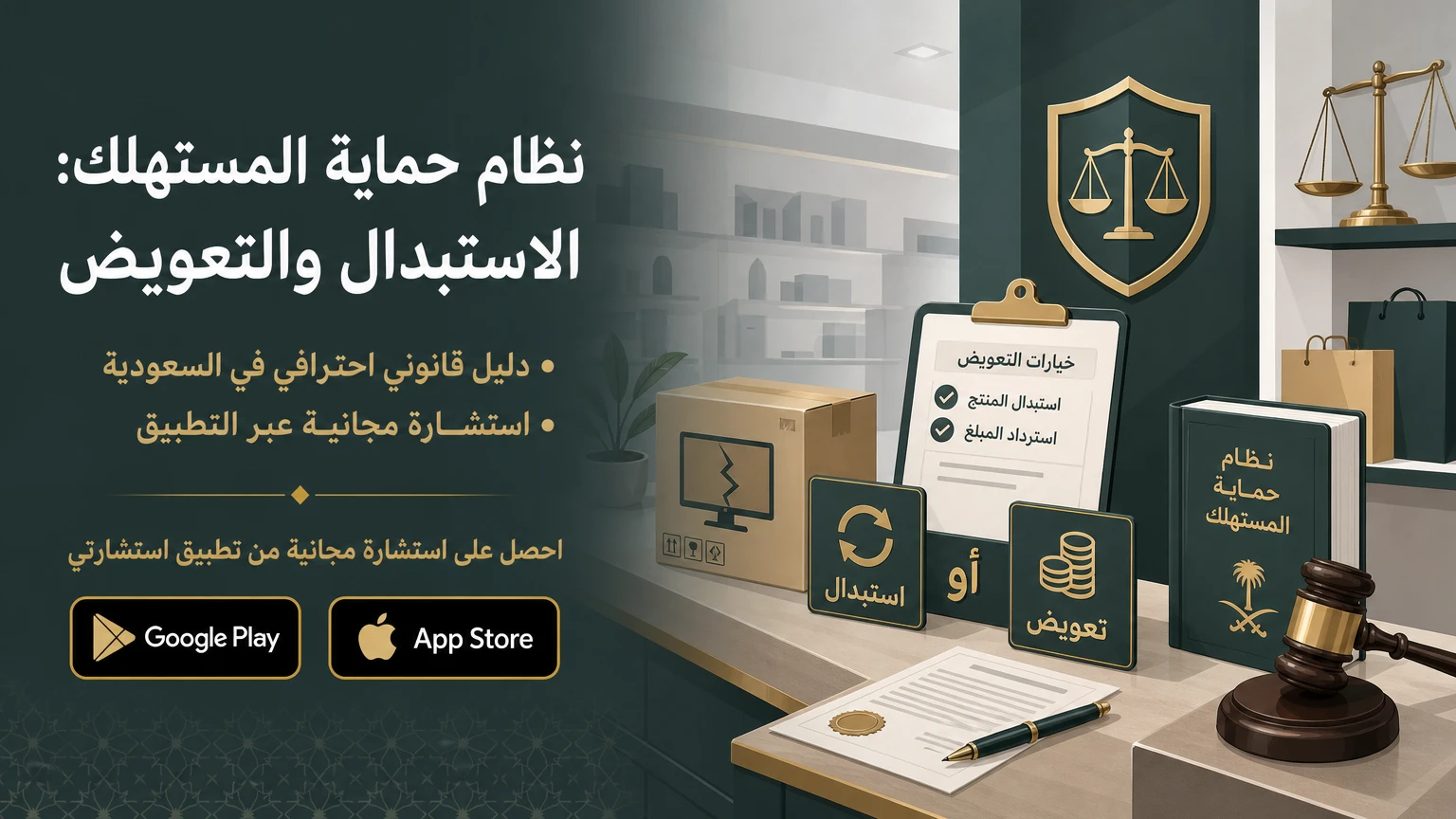 نظام حماية المستهلك: الاستبدال والتعويض