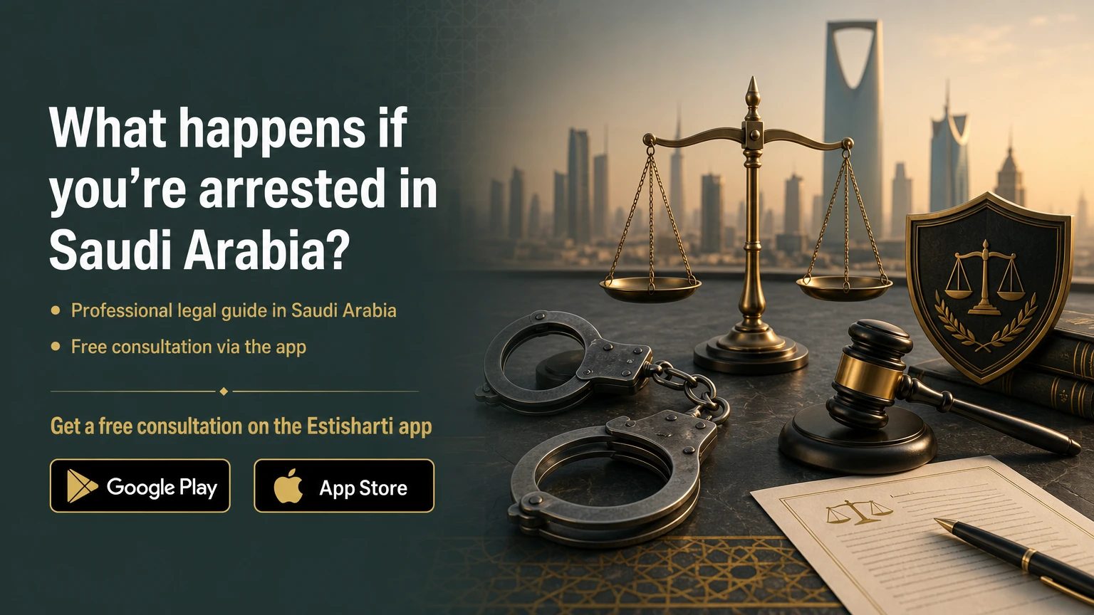 What happens if you're arrested in Saudi Arabia?