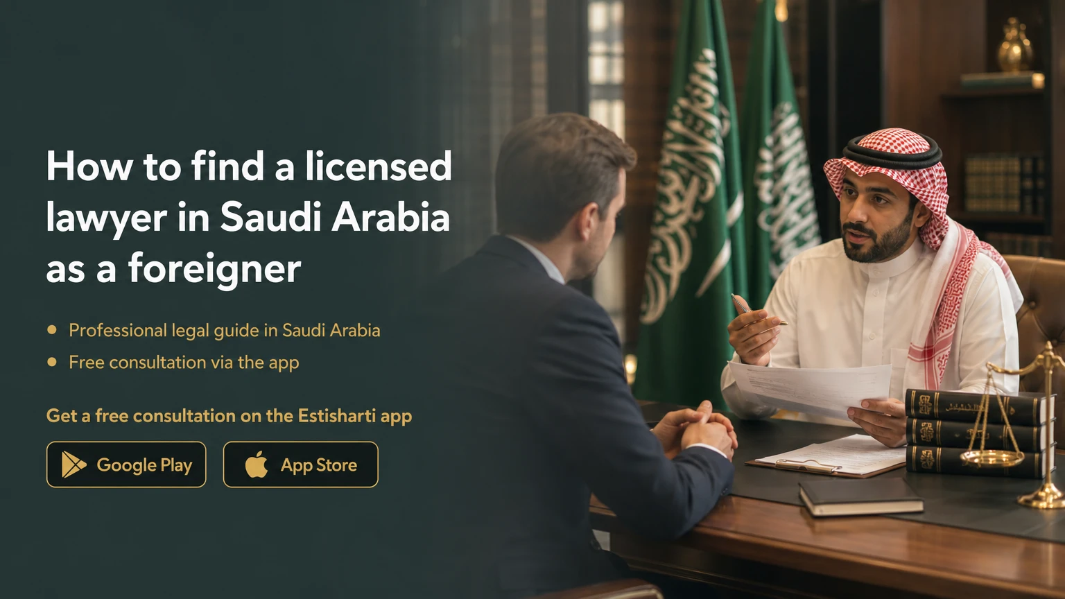 How to find a licensed lawyer in Saudi Arabia as a foreigner