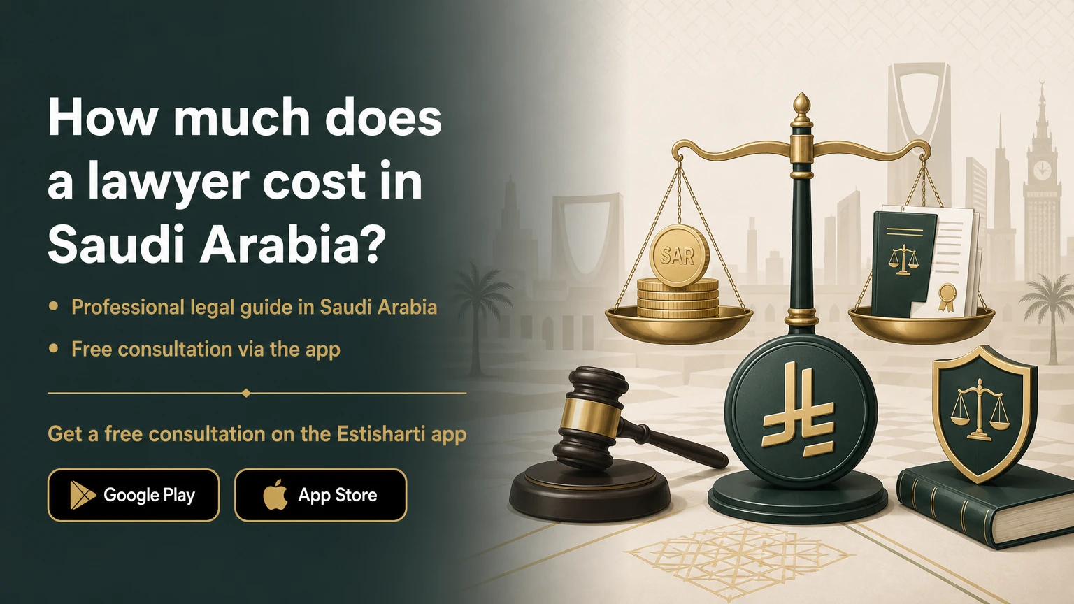 How much does a lawyer cost in Saudi Arabia?